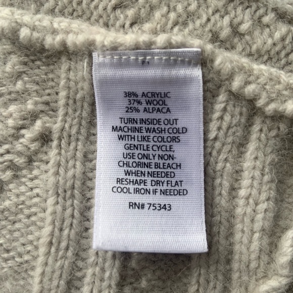 Max Studio Alpaca Blend Cardigan - Picture 5 of 9